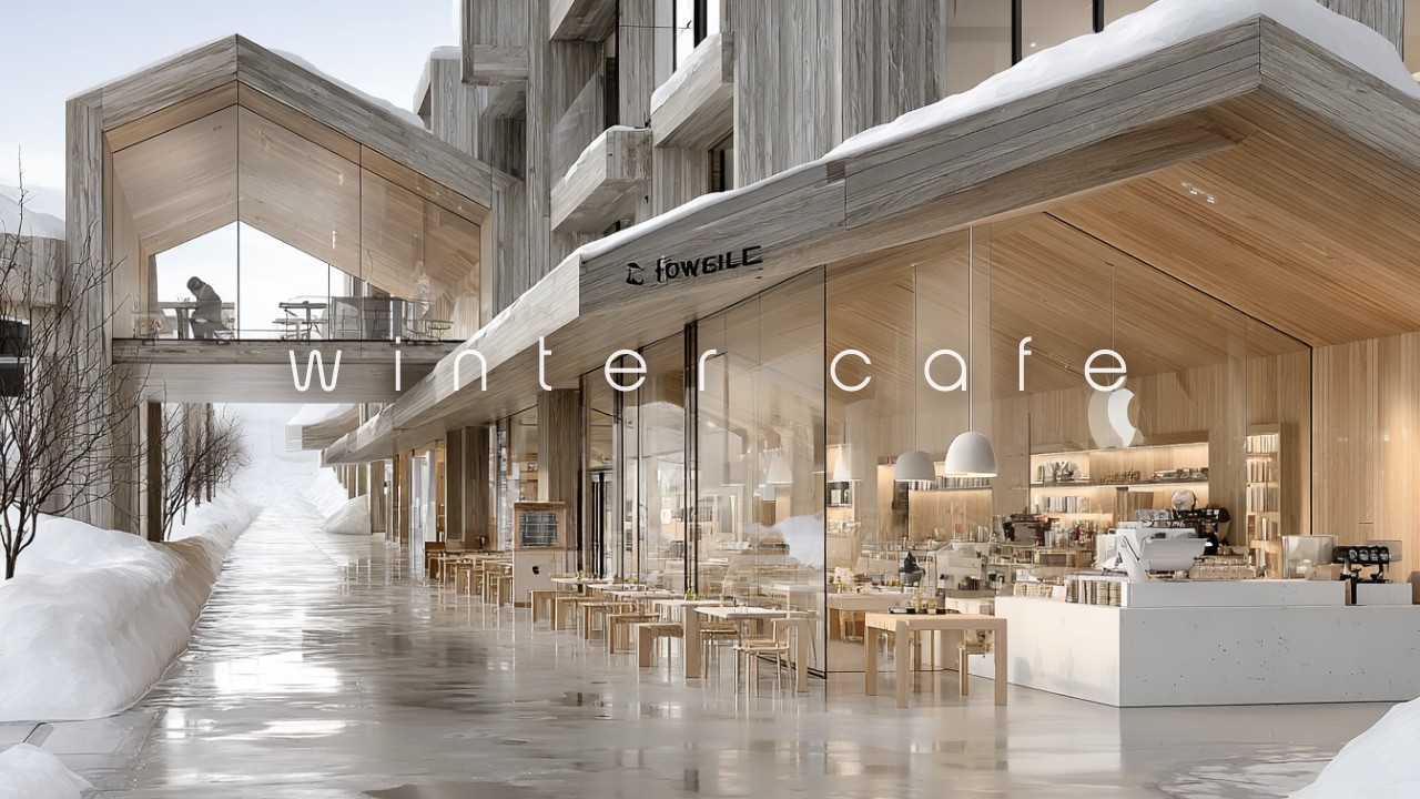 1 Hour/Winter Café Lo-Fi ☕ Relaxing Beats for Study, Reading & Sleep