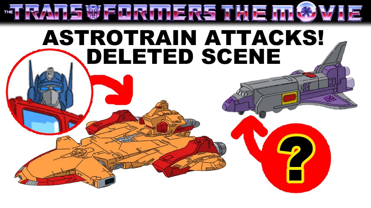 Astrotrain Attacks Optimus Prime's Shuttle Deleted Scene