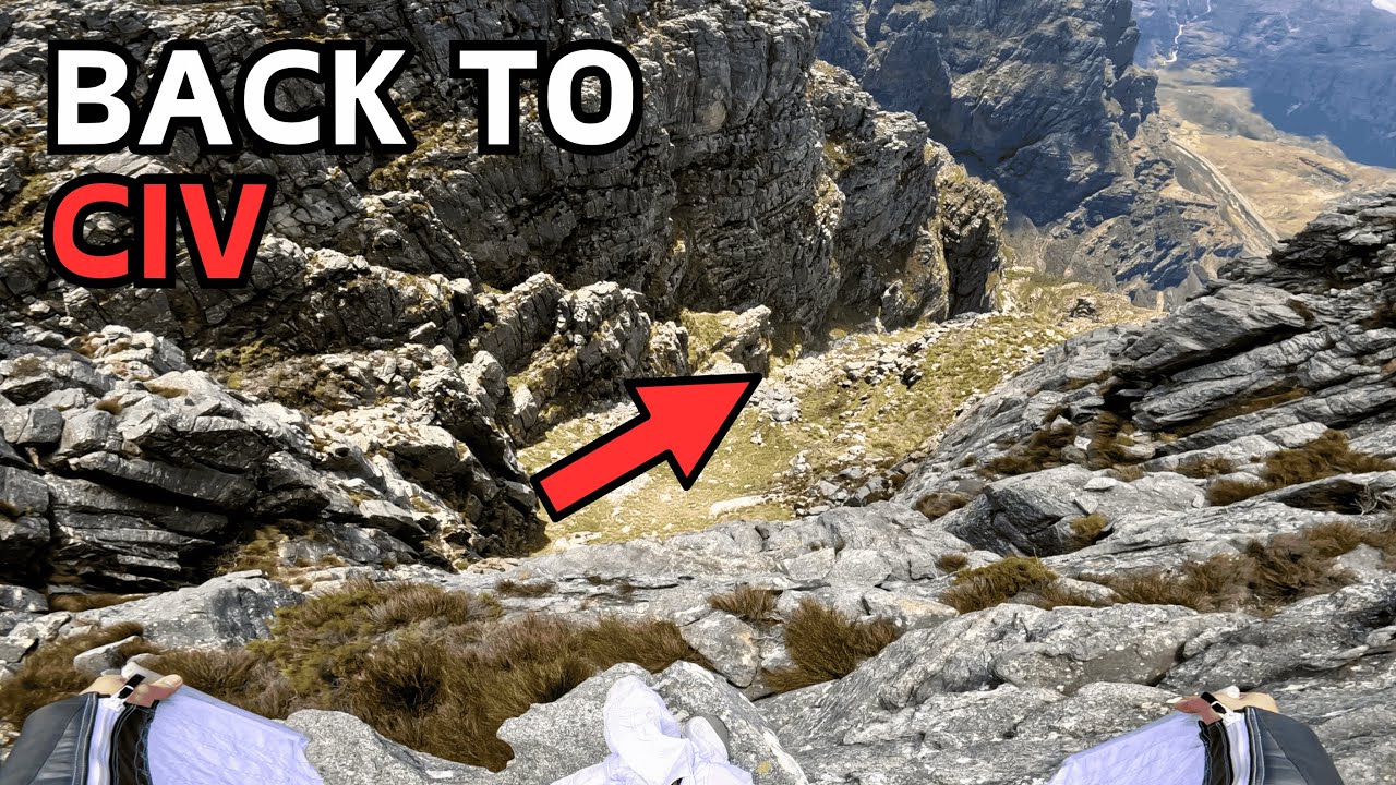 Wingsuit Flight Back To Civilization | South Africa Wilderness