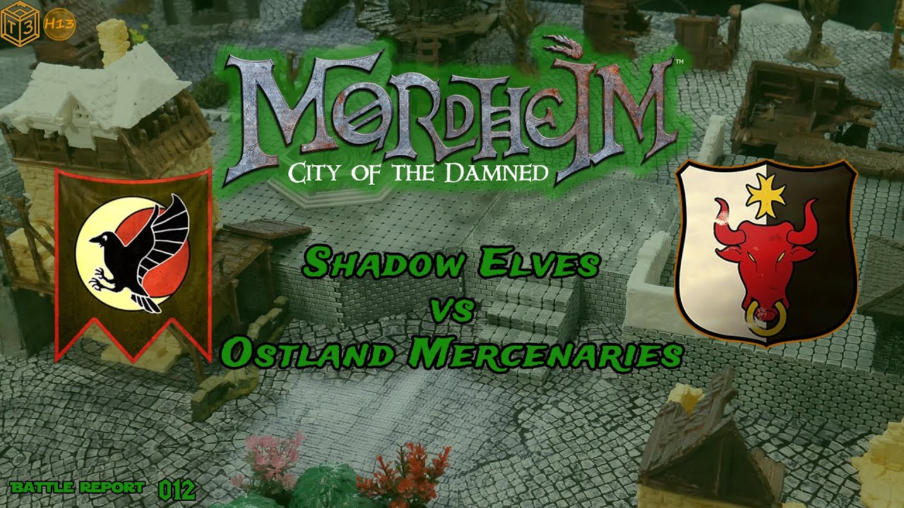 Mordheim Battle Report 012 - Shadow Elves vs Ostland Mercenaries