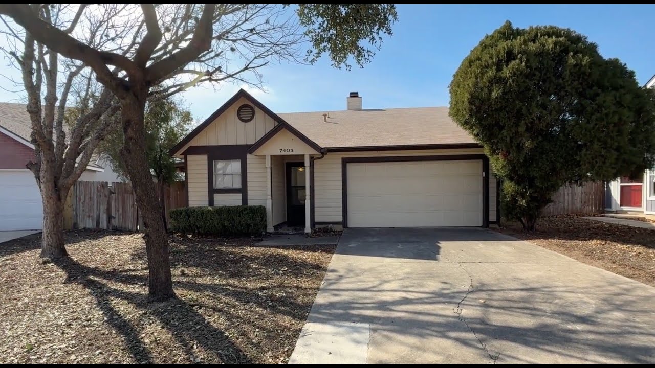 San Antonio Homes for Rent 3BR/2BA by San Antonio Property Management