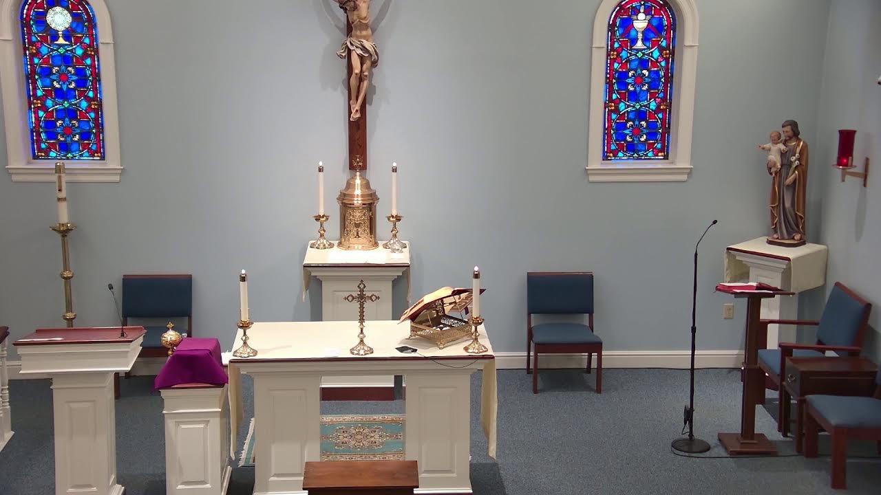 Daily Mass for Thursday of the first week of Lent.