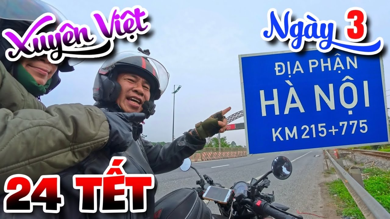 XUYÊN VIỆT - Đông Bắc 2026 - Ngày 3 - Chạy Hà Tĩnh - Hà Nội - 350 Km
