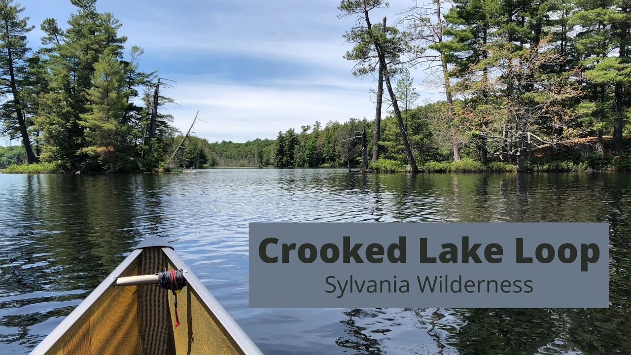 Crooked Lake Loop (Clockwise): Sylvania Wilderness