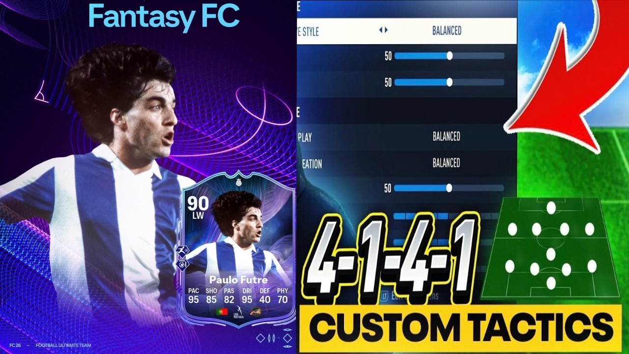 META POST PATCH 4141 CUSTOM TACTICS | WIN MORE GAMES - FC 26 ULTIMATE TEAM