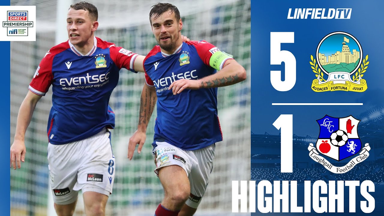 MATCH ACTION | Sports Direct Premiership | Linfield v Loughgall 28/10/23