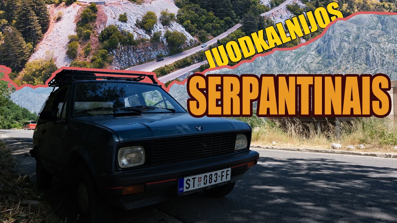 Juodkalnijos serpantinais | karinė zona
