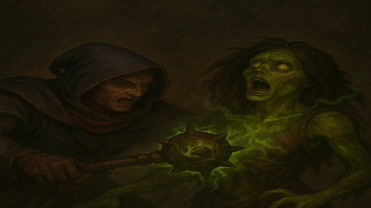 Grim Soul | Aissa sofrendo contra putrefação 