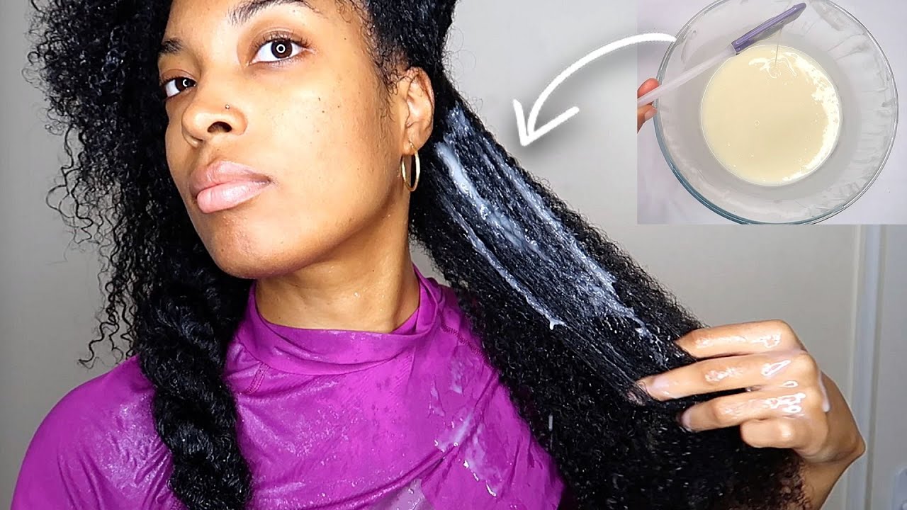 How To Make Oat Cream Natural Conditioner and Detangler for Natural Hair | UnivHair Soleil