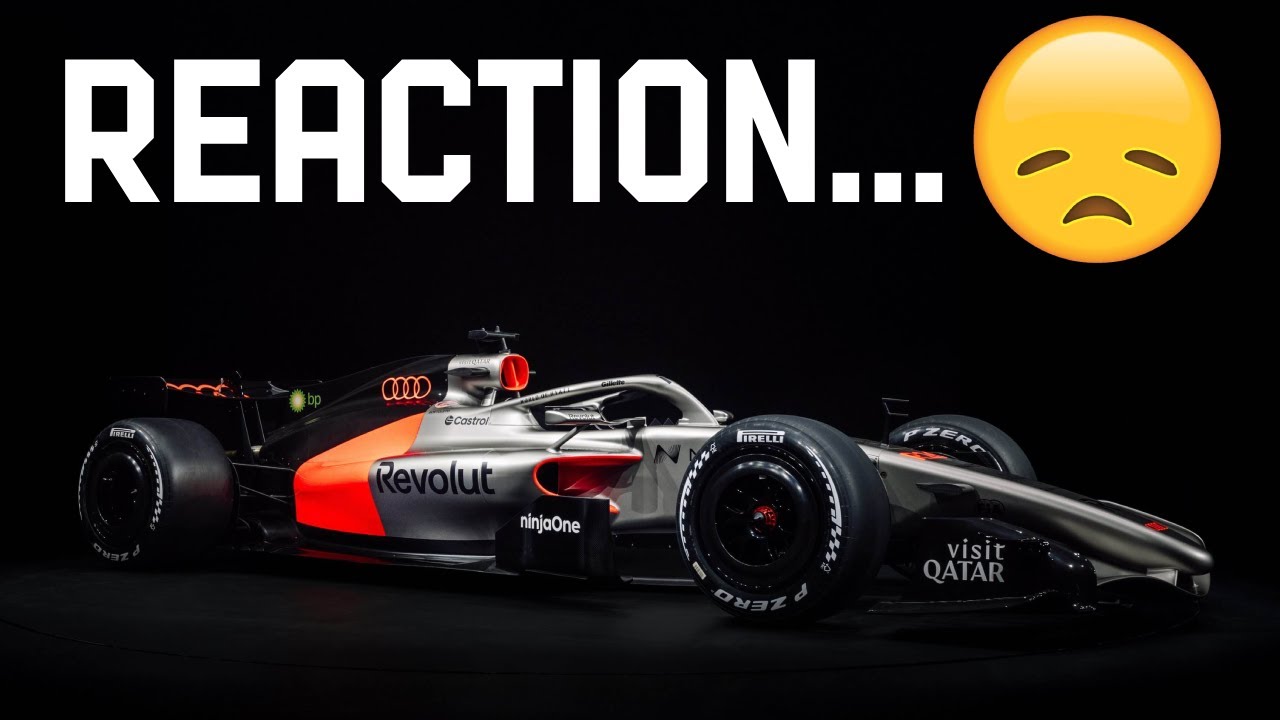 AUDI F1 LIVERY LAUNCH REACTION!!!
