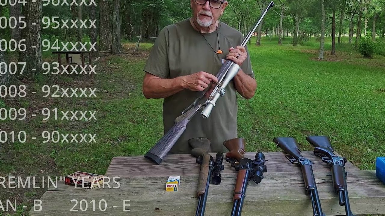 Сколько лет вашей винтовке Marlin Lever Action? Вот вам помощь!