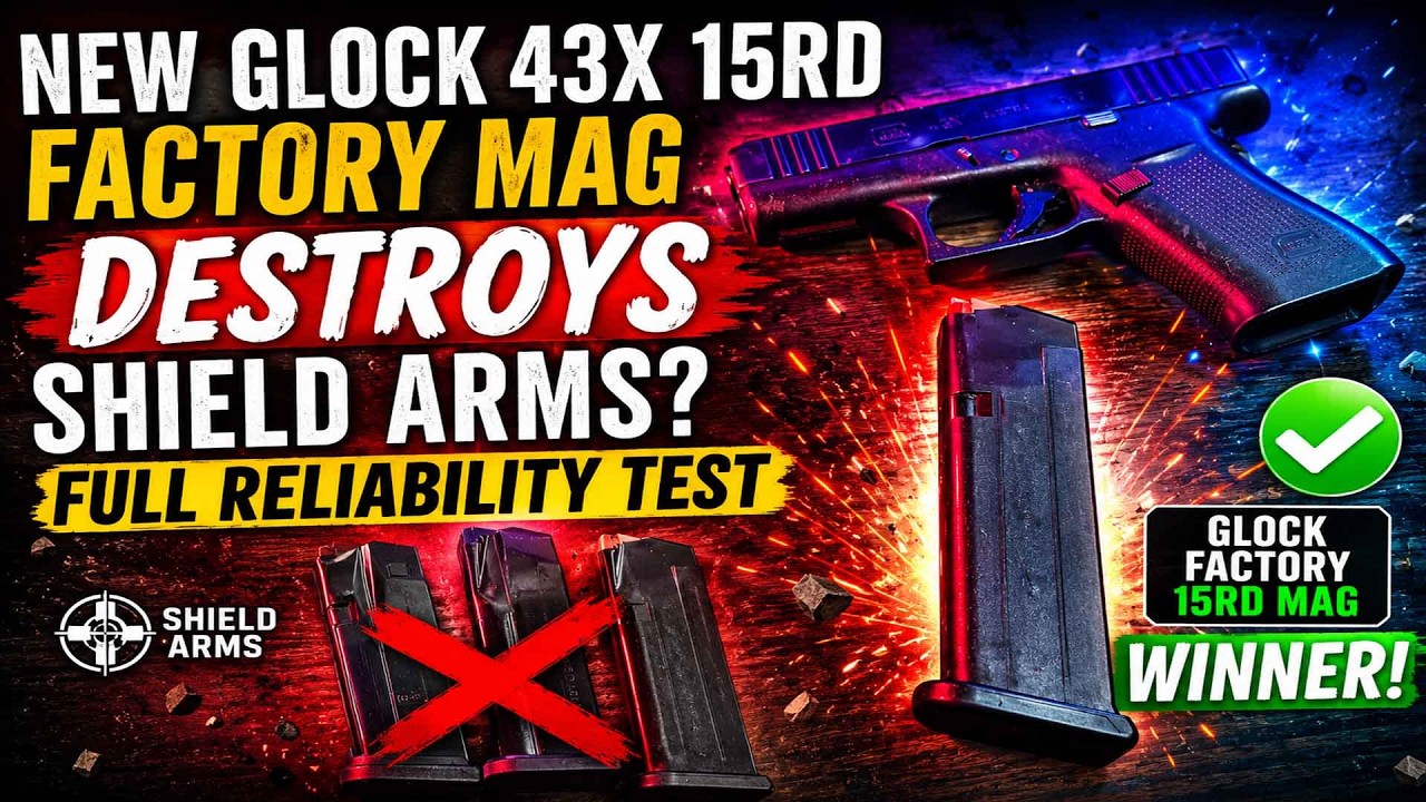 Новый заводской магазин Glock на 15 патронов против Shield Arms S15&hellip; Неожиданный победитель по на...