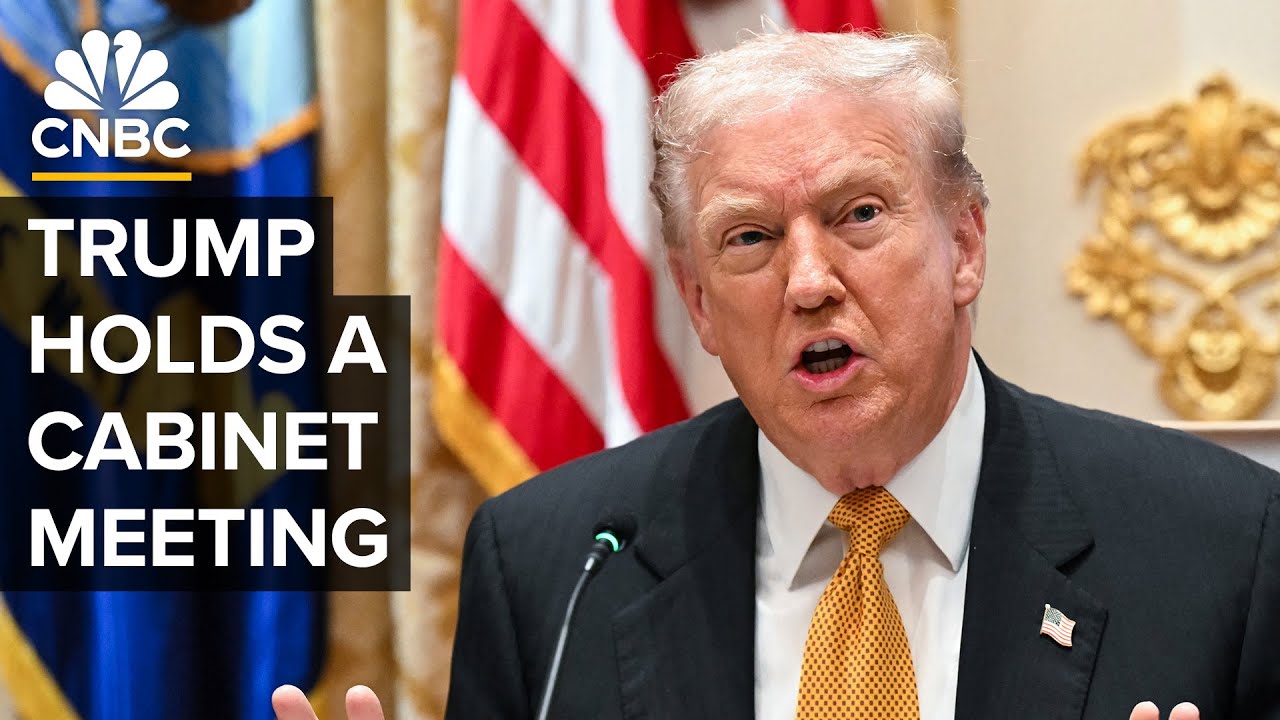 President Trump holds a cabinet meeting at the White House &mdash; 12/2/2025