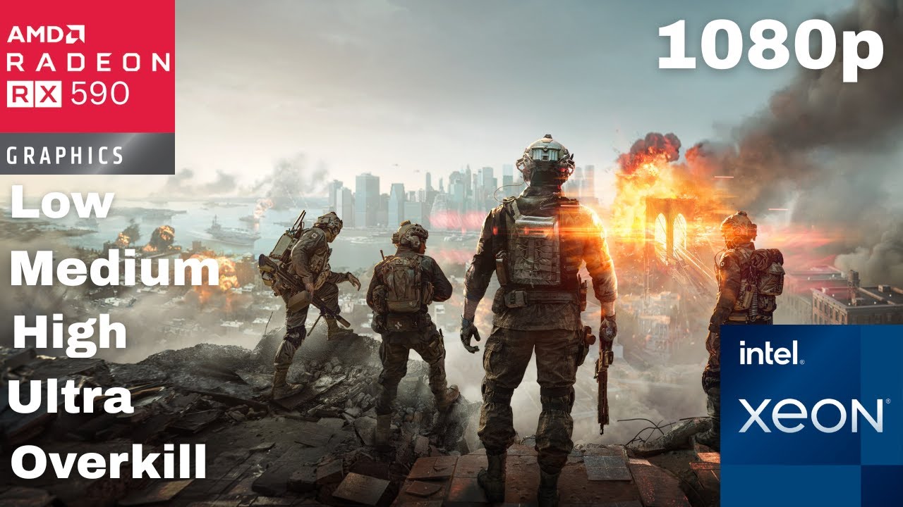 Battlefield 6 | Xeon E5 1650 V3 & RX 590 8GB - All Settings Tested