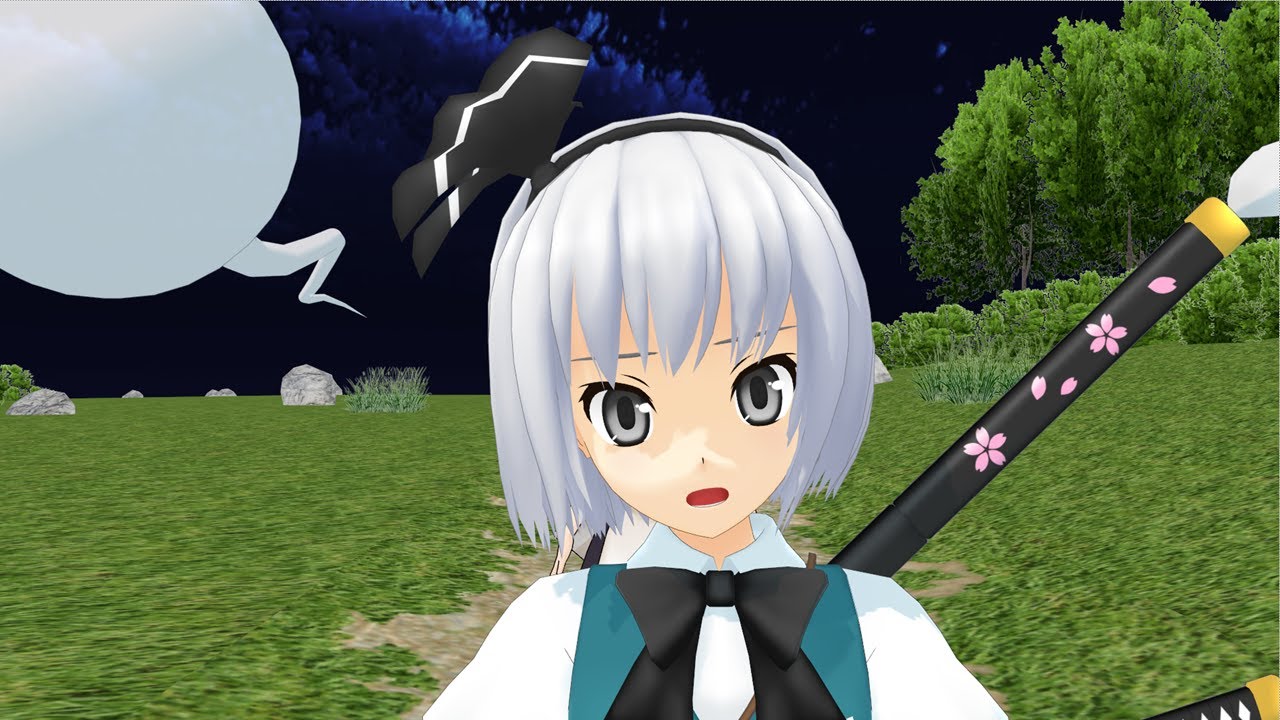 【東方MMD】妖夢を驚かす作戦をしようとしてたがバレてしまった！？しかし作戦は懲りずにまたやろうと考えている！？