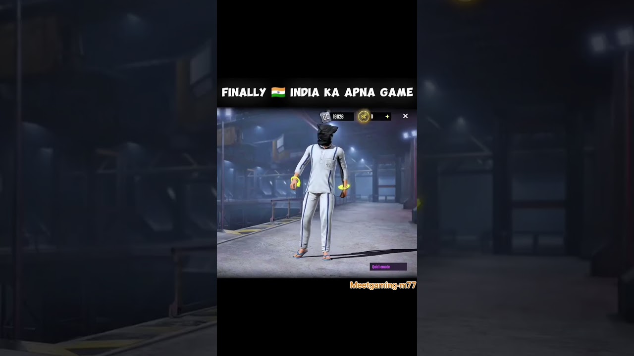 India ka battle royal game 🇮🇳🥶 #india #battleroyale #scarfall #indian #gujju #shortsfeed #shots