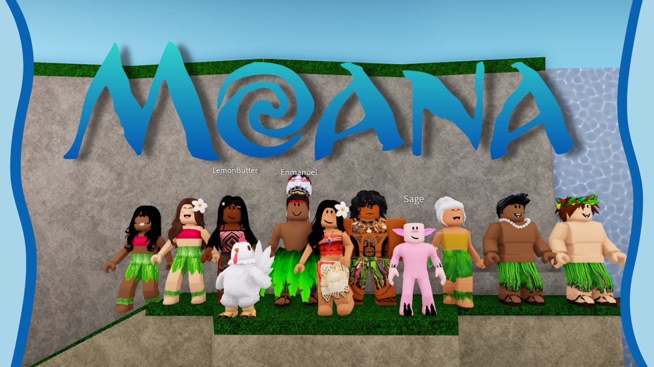 Moana in Bloxburg | Armani Theatre