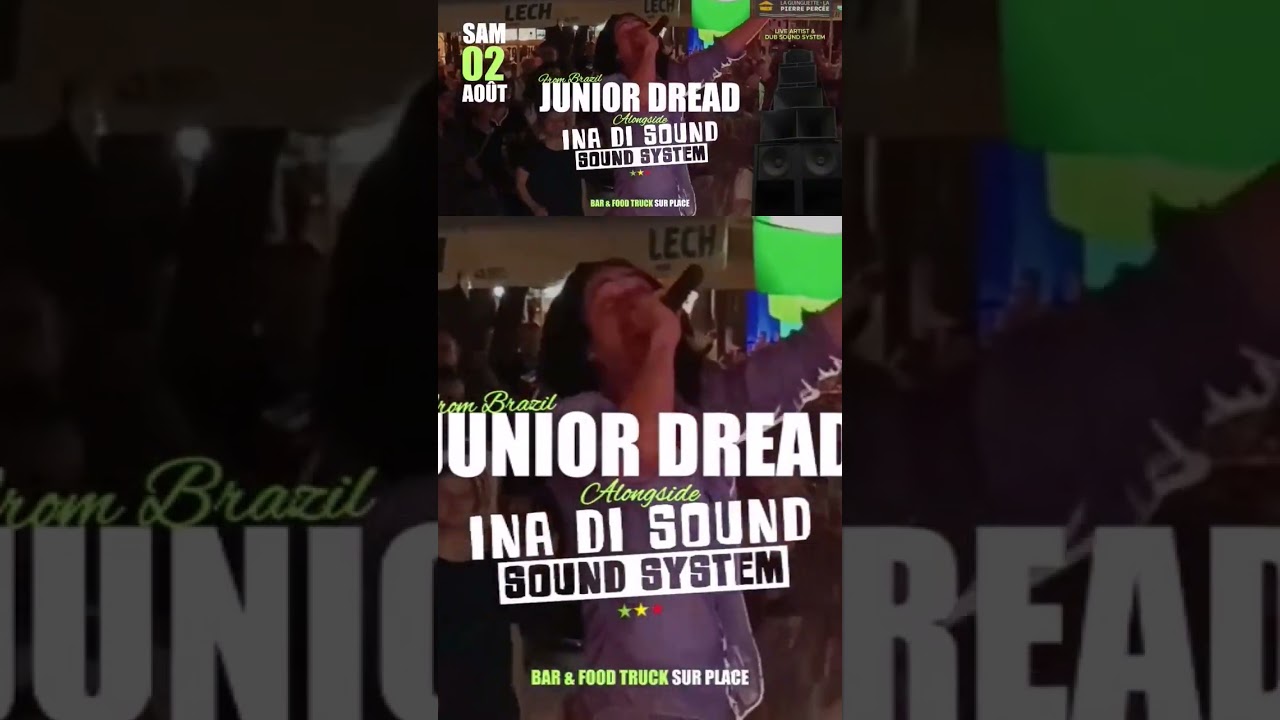 junior dread live 2 aout 2025 a la guinguette de la pierre percée 