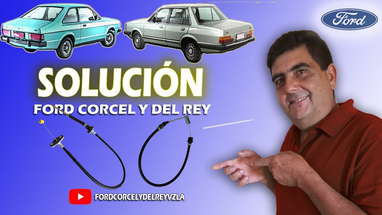 COMO reemplazar GUAYA de EMBRAGUE de Ford Corcel y Del Rey