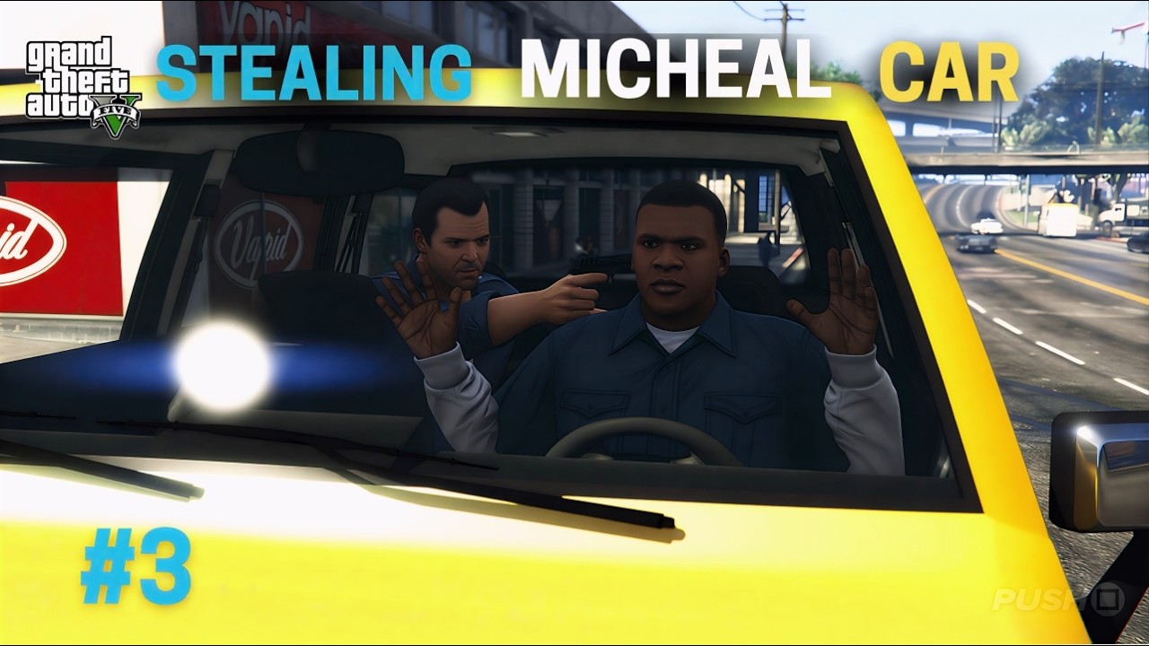 GTA 5 Gameplay #3 – Stealing Michael’s Car! | Crazy Mission Start 🔥