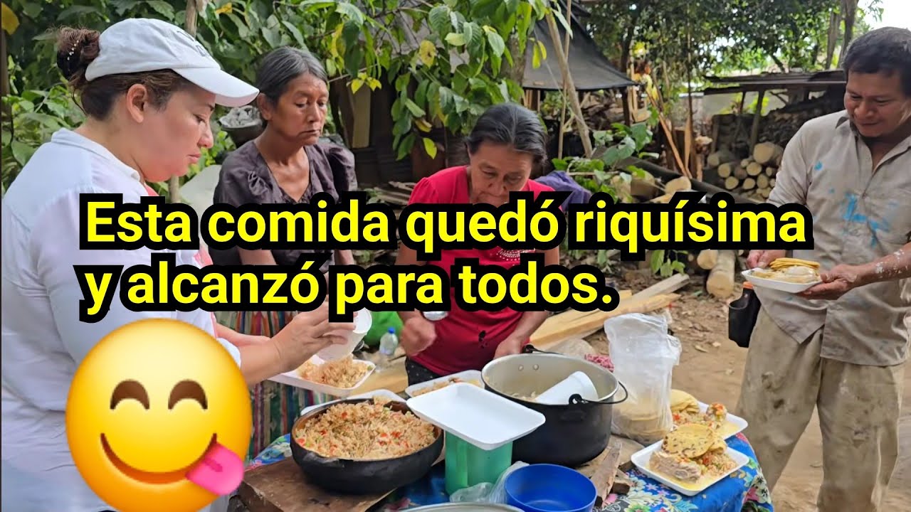 😋😱ESTA COMIDA QUEDÓ RIQUÍSIMA Y ALCANZÓ PARA TODOS. ASÍ ESTÁ QUEDANDO LA CASA DE LOS HERMANOS.😋😱