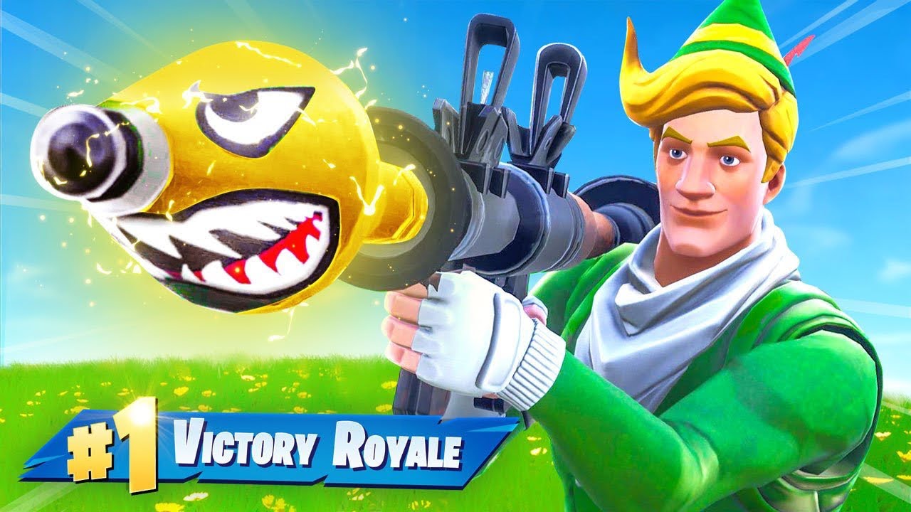Fortnite But EVERYTHING is GOLD!