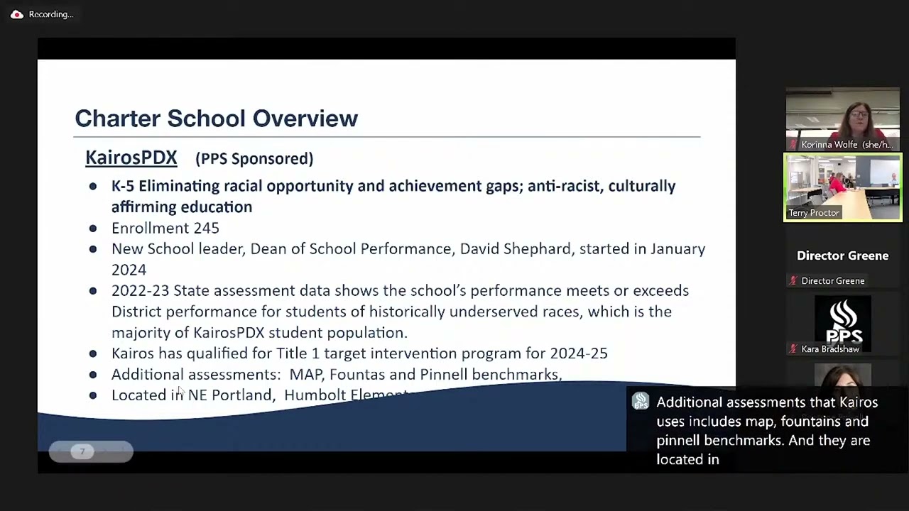 2024-05-06 Board of Education's Student Success Committee