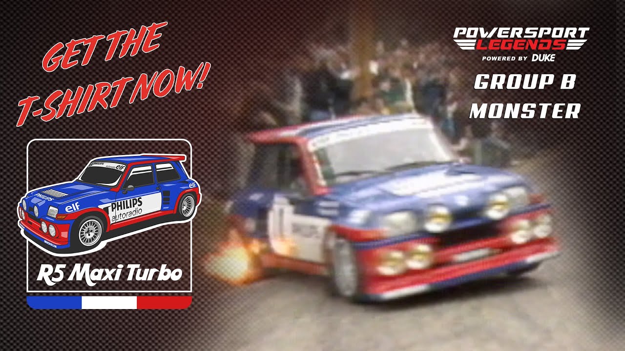 Renault 5 Maxi Turbo | ERC | Rally de Garrigues 1985 | Jean Ragnotti | Didier Auriol | 