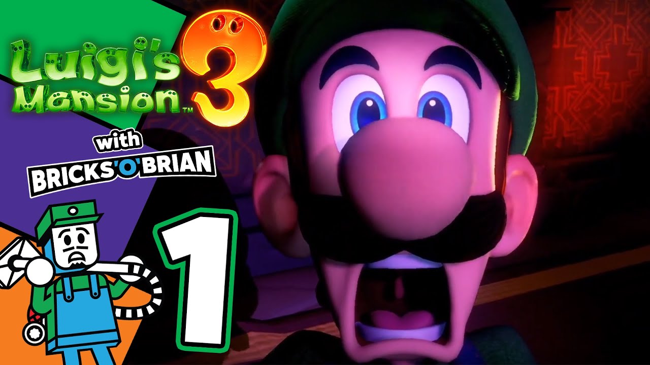 A Spooktacular Welcome! - Luigi's Mansion 3 with Bricks 'O' Brian!