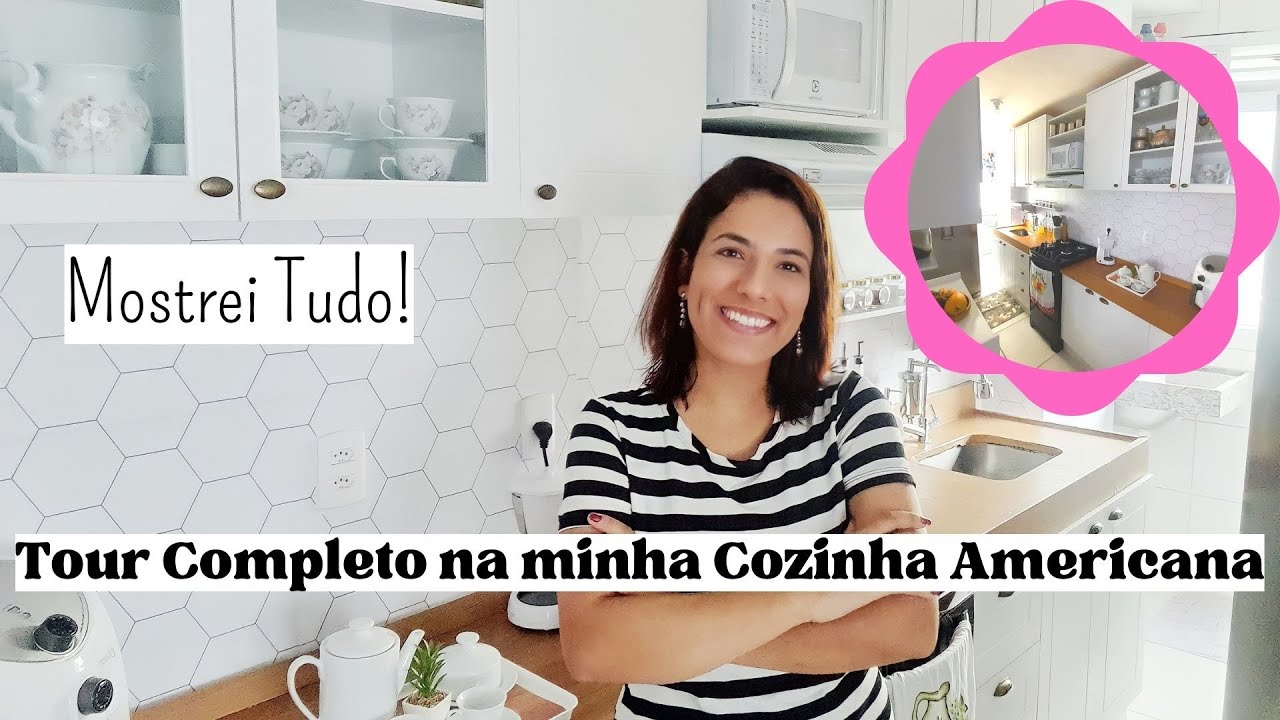 Tour pela minha Cozinha Americana Henn/ Tudo de dentro do Armário / Realização de um Sonho