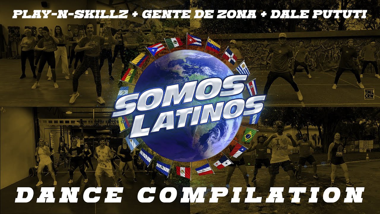 Play N Skillz, Gente de Zona, Dale Pututi - Somos Latinos (Zumba Compilation)