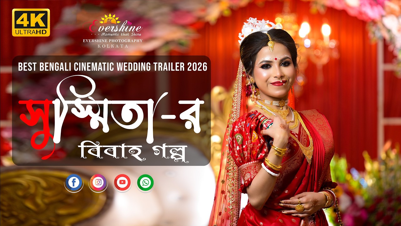 Best Bengali Wedding Highlight of 2026 by Evershine Photography Kolkata | SUSMITA X ANIRBAN