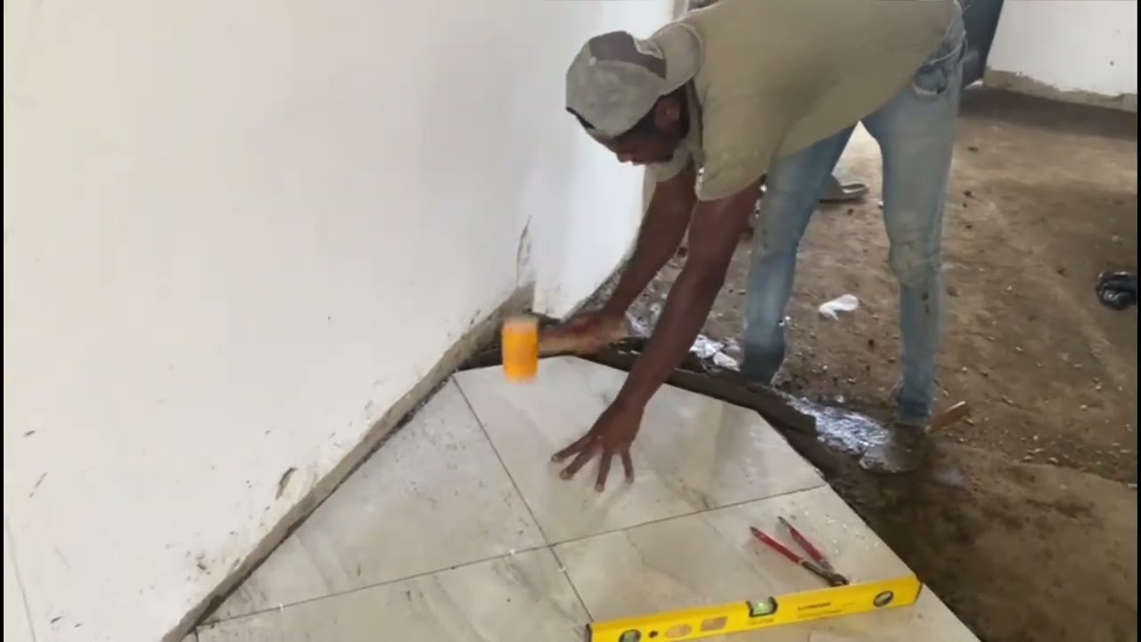 Building in Ghana 🇬🇭; Tiling for my  YouTube Wofa by Frederick +233261717135