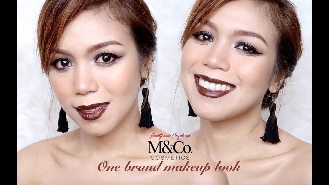 M&CO COSMETICS ONE BRAND MAKEUP LOOK + REVIEW - candyloveart