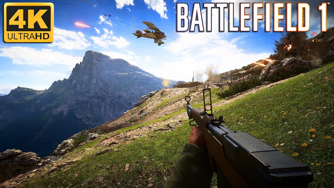 Battlefield 1 | Gameplay In 2022 Ultra Realistic Graphics [4K 60FPS] No Commentary