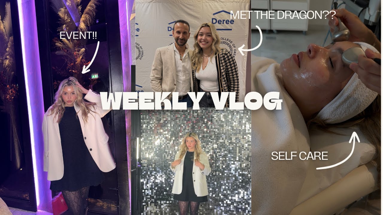 *Busy* week vlog| Deree business week, events, outfits and friends