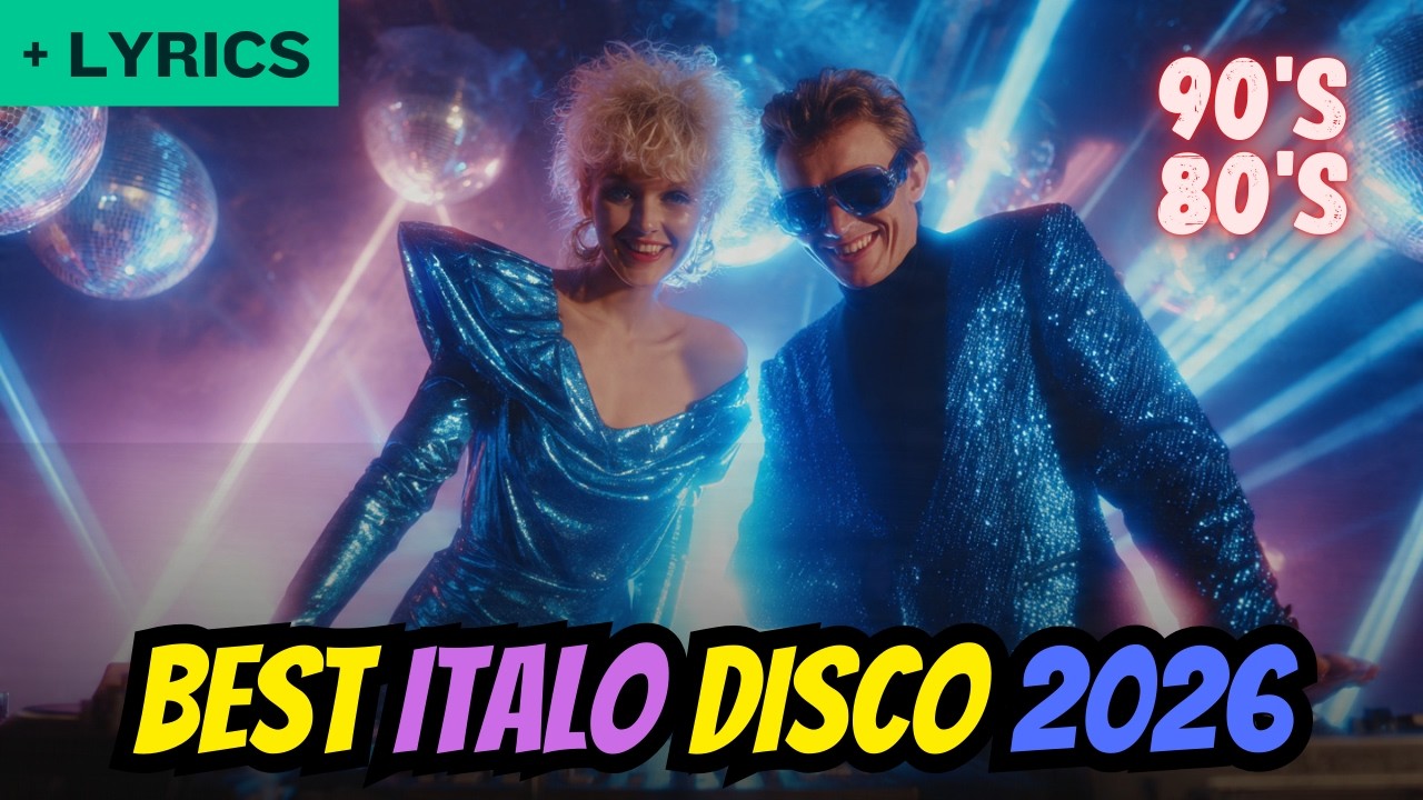 🔊 Euro Italo Disco Hits – 80s Retro Dance Classics | Neon Party 🌈