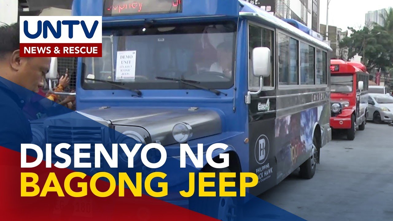 Iba’t ibang disenyo ng modern jeep, ibinida sa motor show; Diskwento sa PUV units, isusulong ng DOTr