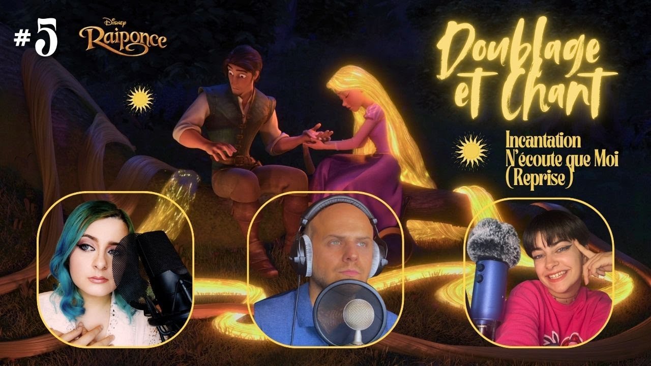 ❝SCENE FEU DE CAMP❞ (Incantation, N'écoute que Moi...) ☀︎ Medley Raiponce #5 | doublage chanté