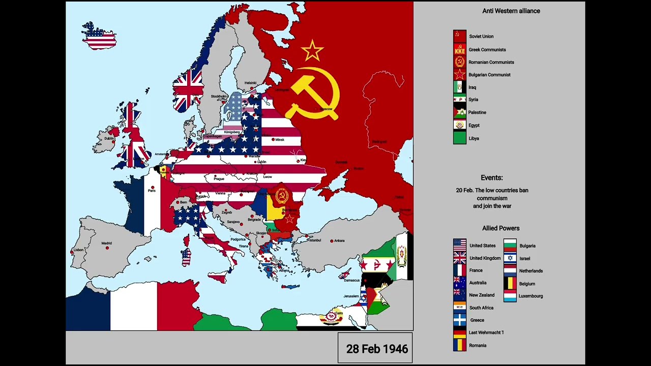 Soviet-American war, if operation unthinkable failed | Every day (fictional history)