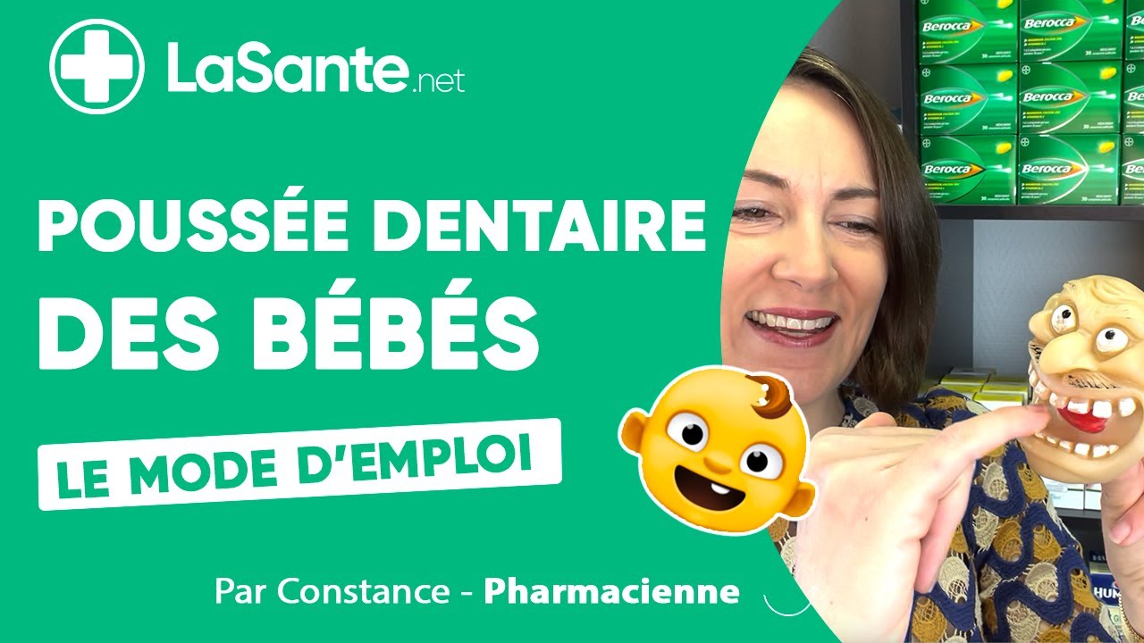 Poussée dentaire des bébés : le mode d'emploi