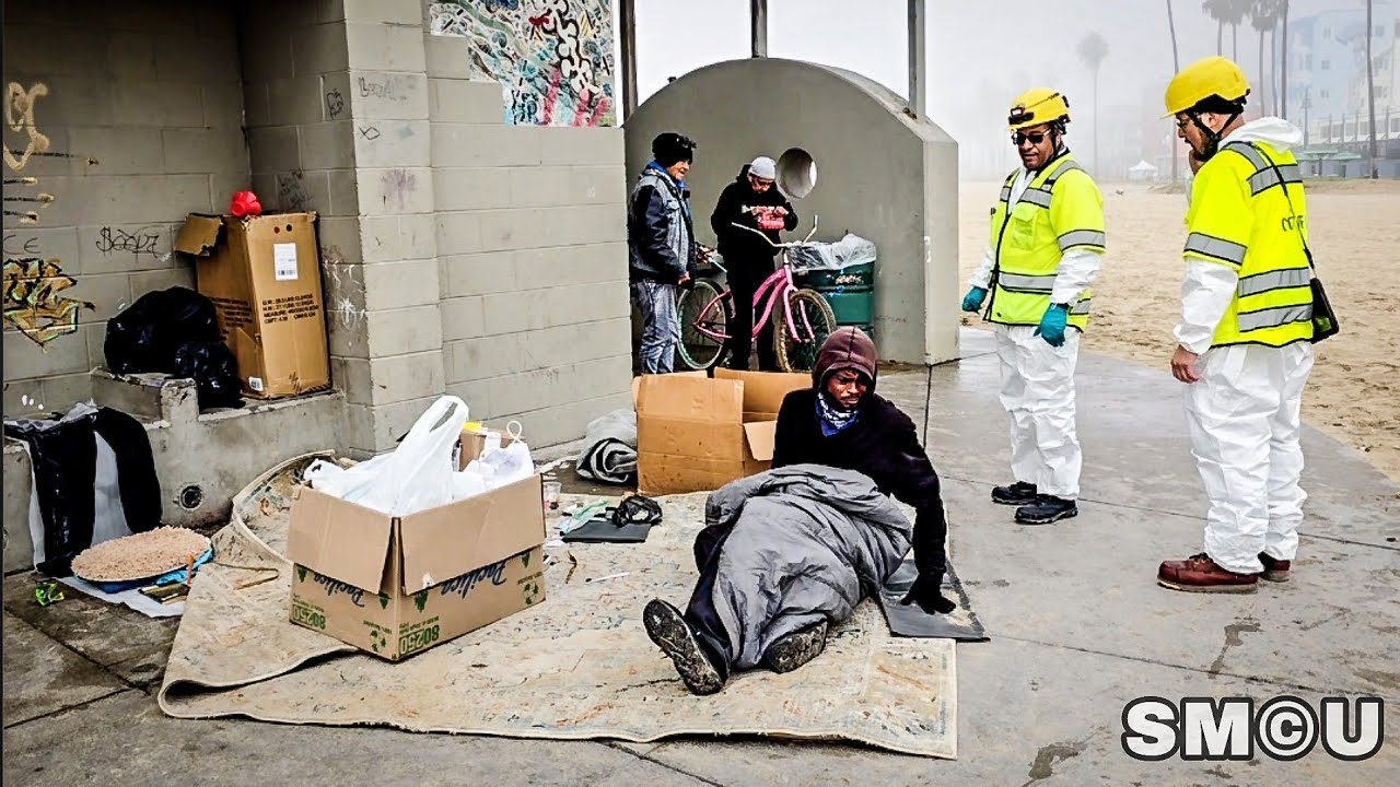 Venice Beach Cleanup: Addressing Restroom Dwellers Amid Sanitation Concerns