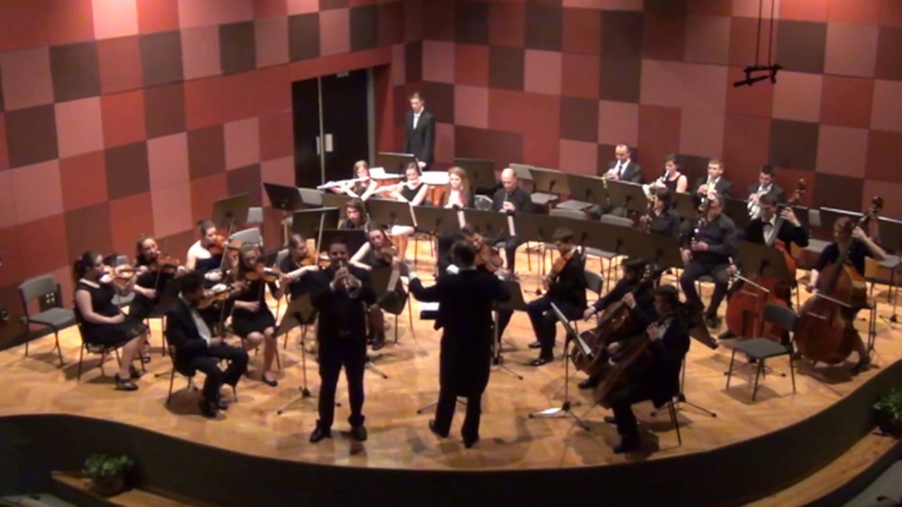 2016 05 05 KONCERT Symfonického orchestra J.Haydn: Koncert Es dur pre trúbku, sólista: Jakub Bariš