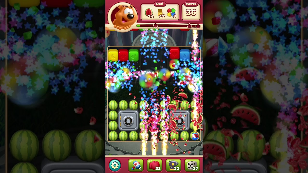 Toon Blast 3574 NO BOOSTERS 3 stars