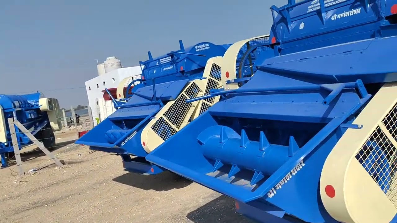 Shree Ganesh thresher Harikrushna Agriculture Halvad 9898780031
