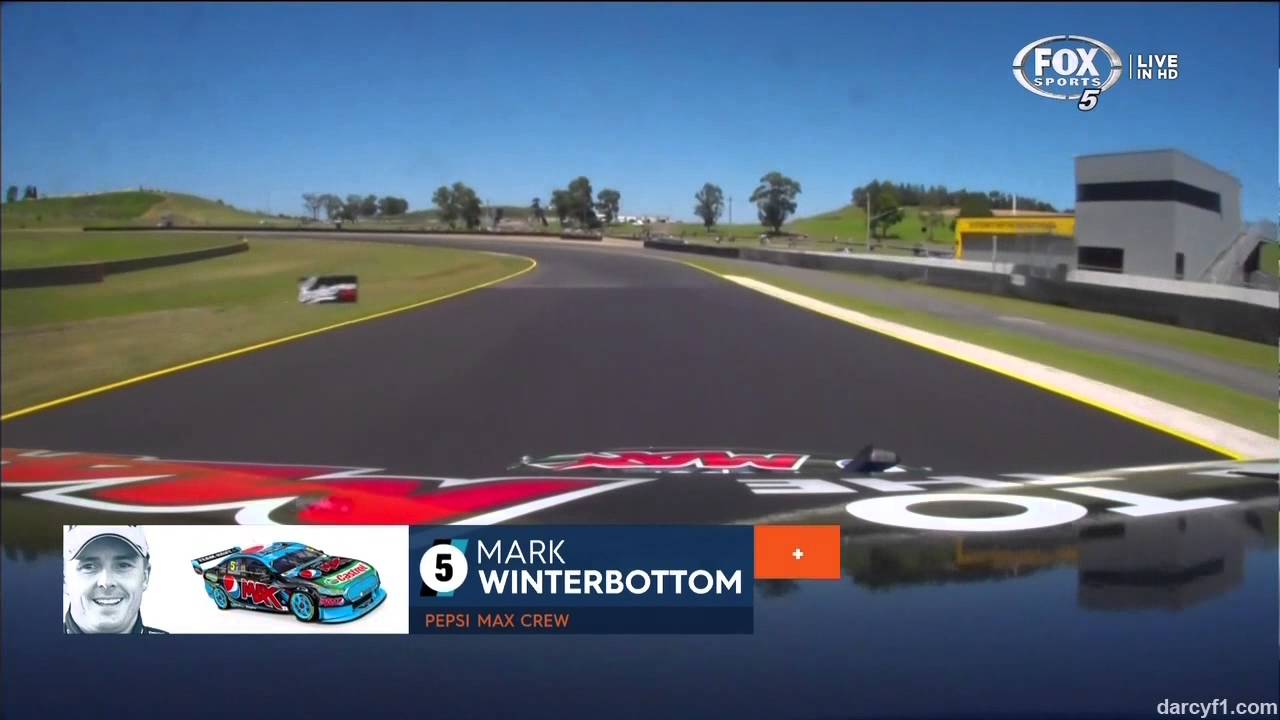 Onboard Lap around Sydney Motorsport Park (feat. Mark Winterbottom) - #V8SC 2015