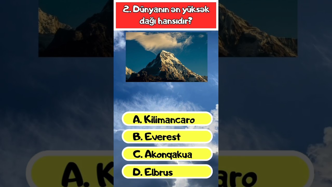 Dünyanın Ənləri ... 