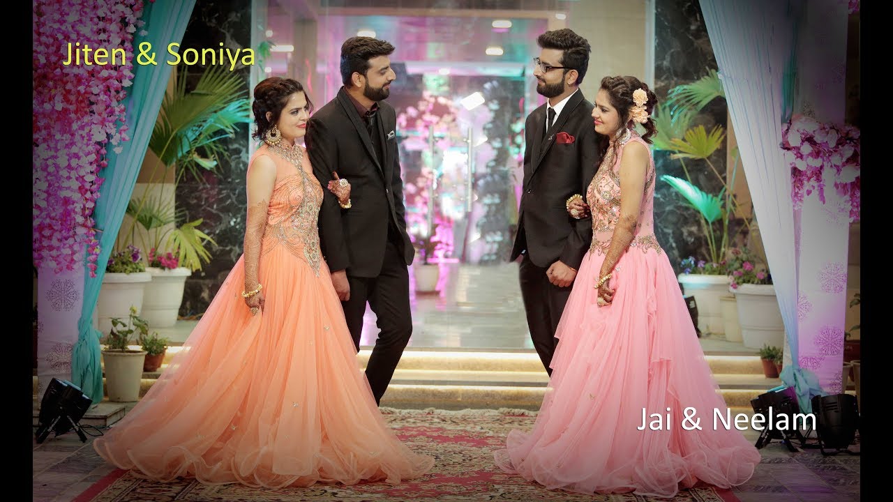Jai + Neelam & Jiten + Soniya wedding story Team FV- (Priyanka's Event Organisors)