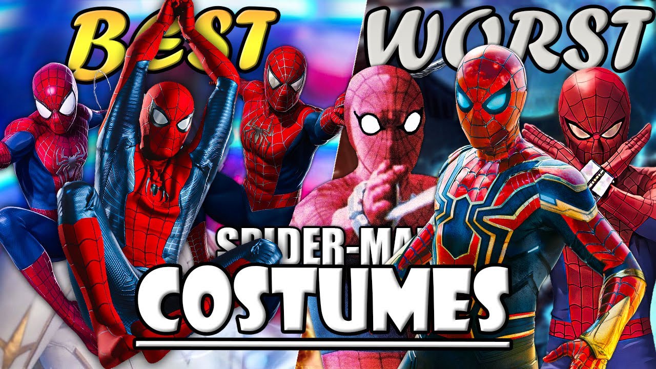 Spider-Man Live Action Costumes RANKED
