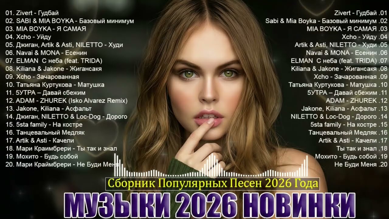 ХИТЫ 2026🎉Музыка в тренде 2026🔥СЛУШАТЬ МУЗЫКУ 2026 НОВИНКИ🔥Лучшие песни 2026 🔥Новинки 2026 Музыки